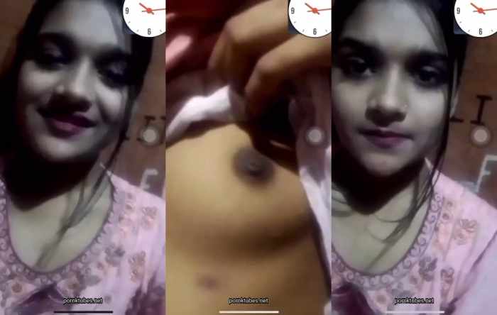 Desi Video Cute girl showing boob