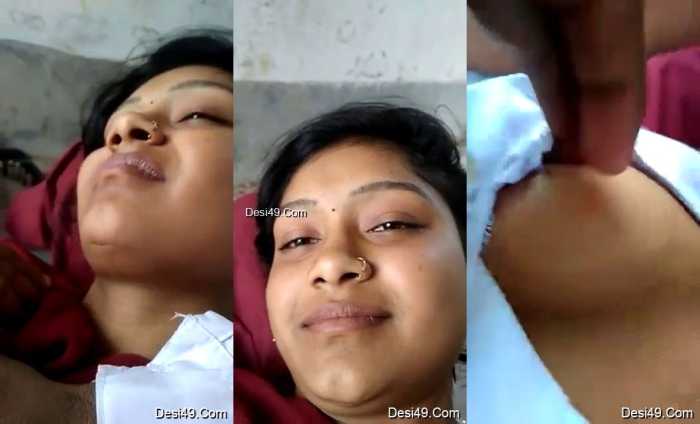 Desi Video Hot Desi Girl Boobs Pressing