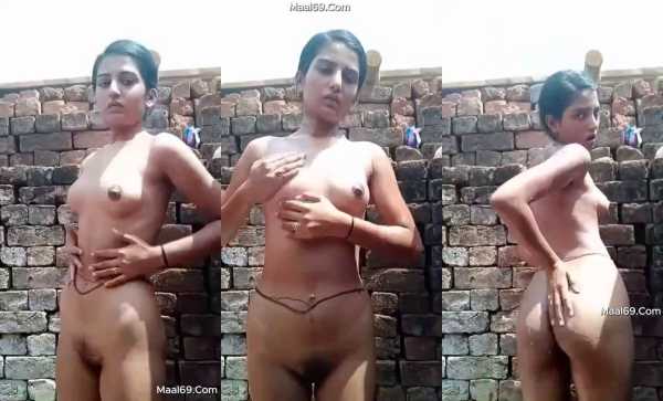 Desi Video Sexy small boobs teen nude MMS